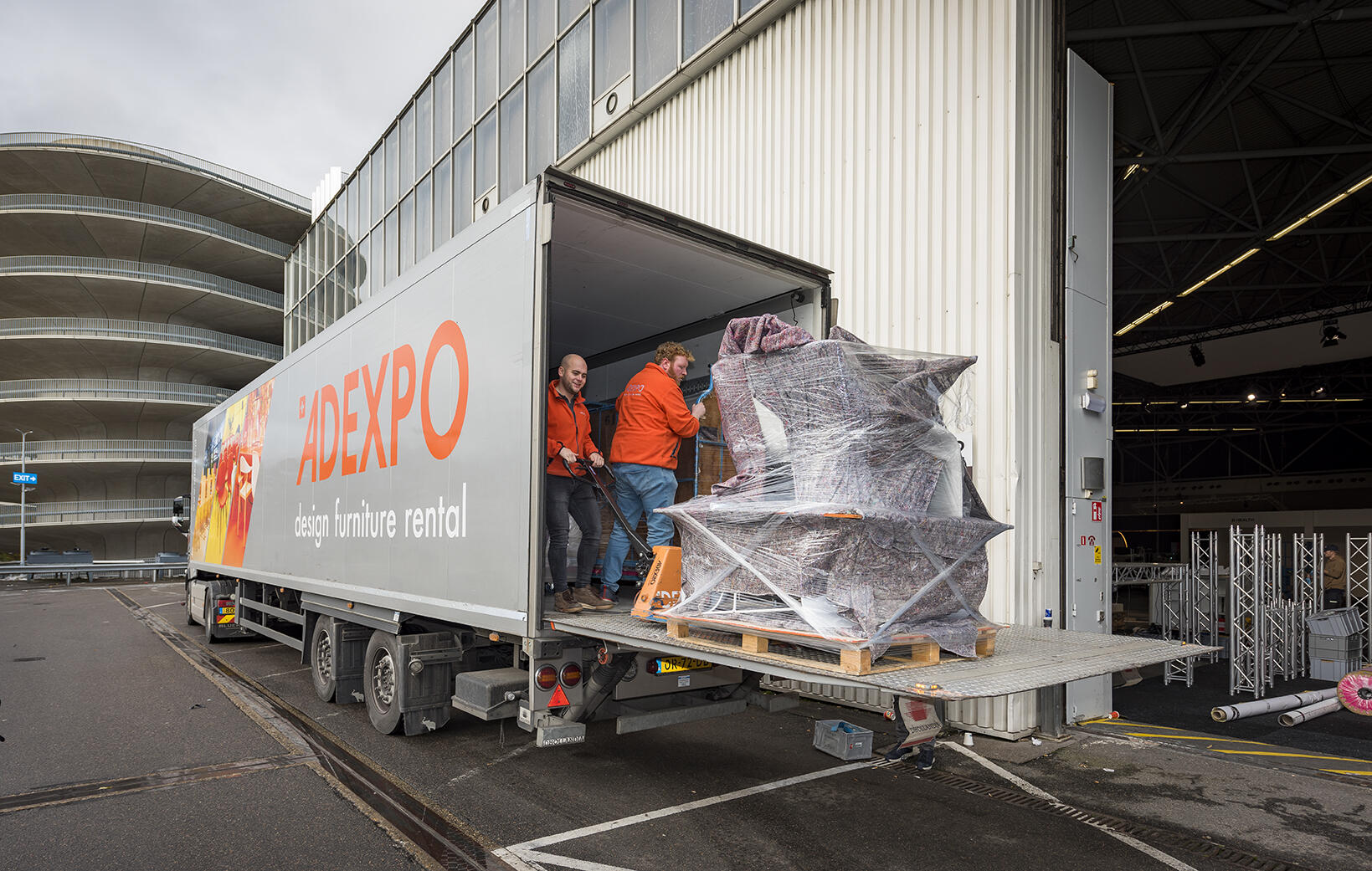 Adexpo aan het werk bij de Rai Amsterdam